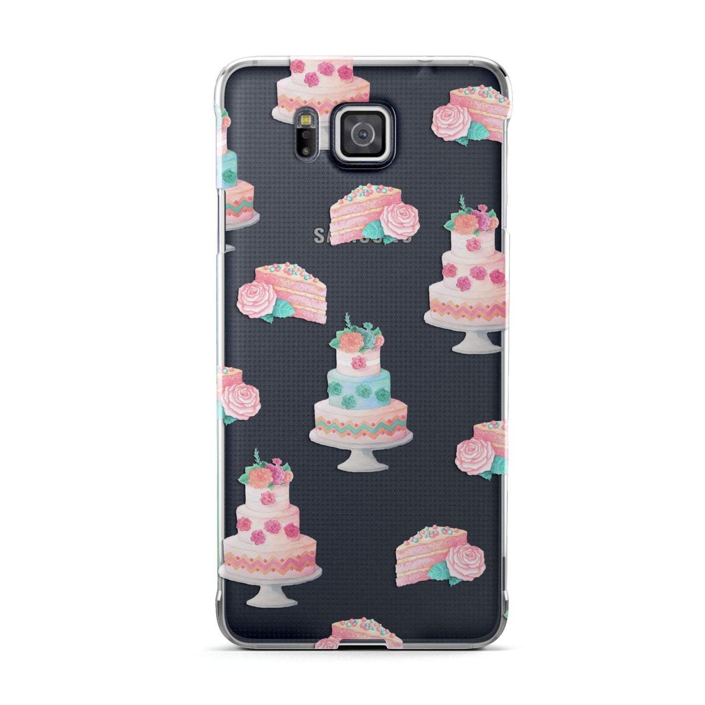 Pink Cake Print Samsung Galaxy Alpha Case