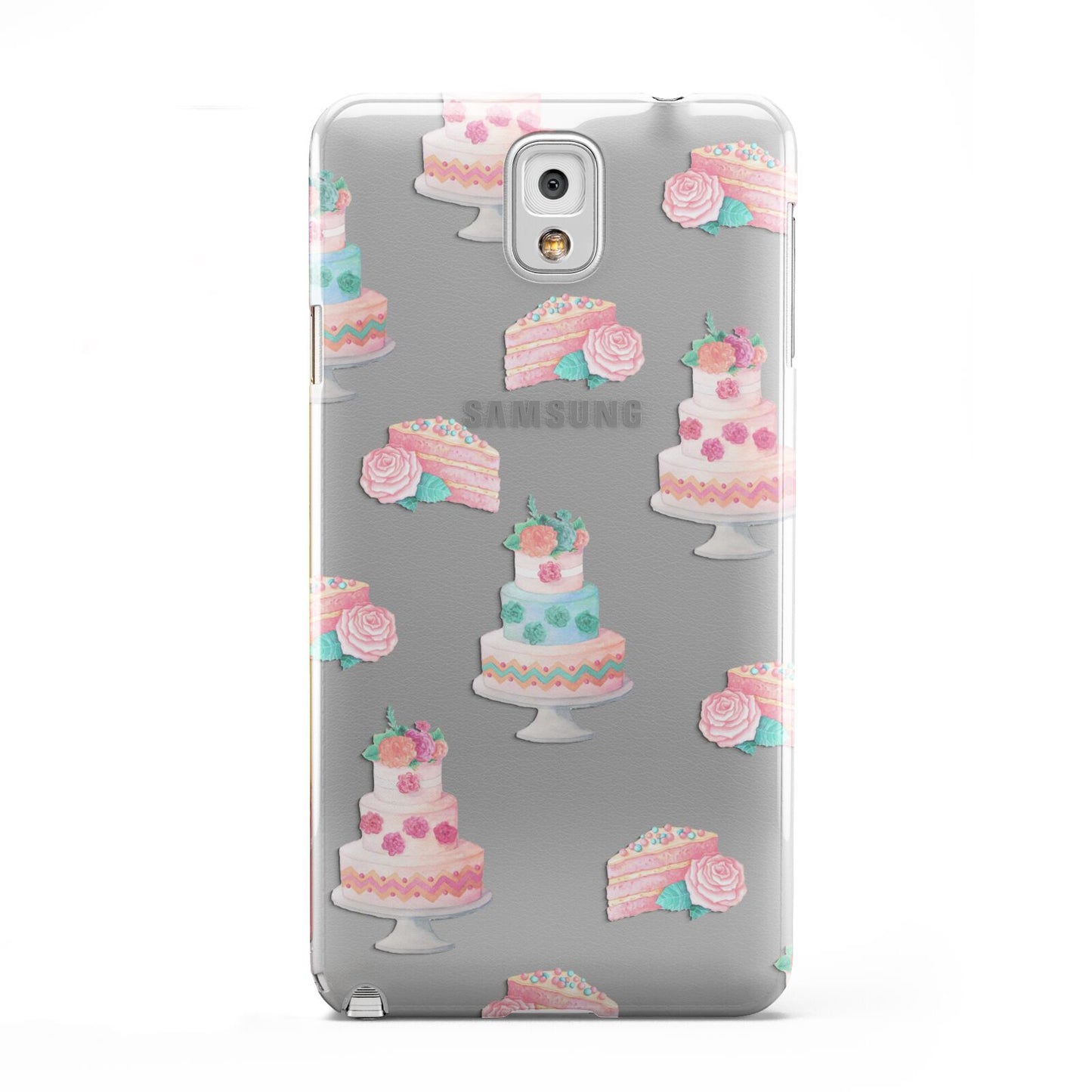 Pink Cake Print Samsung Galaxy Note 3 Case