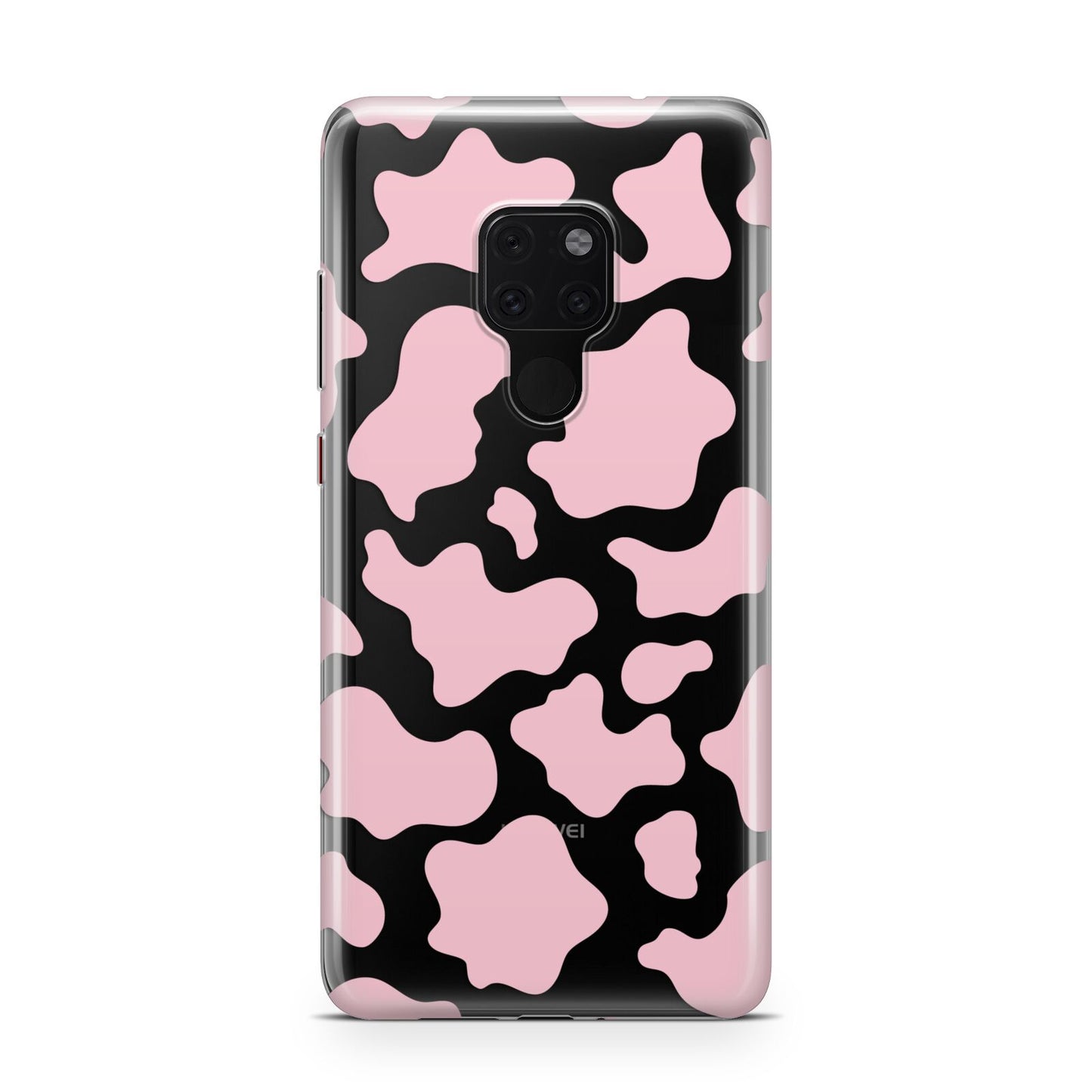 Pink Cow Print Huawei Mate 20 Phone Case