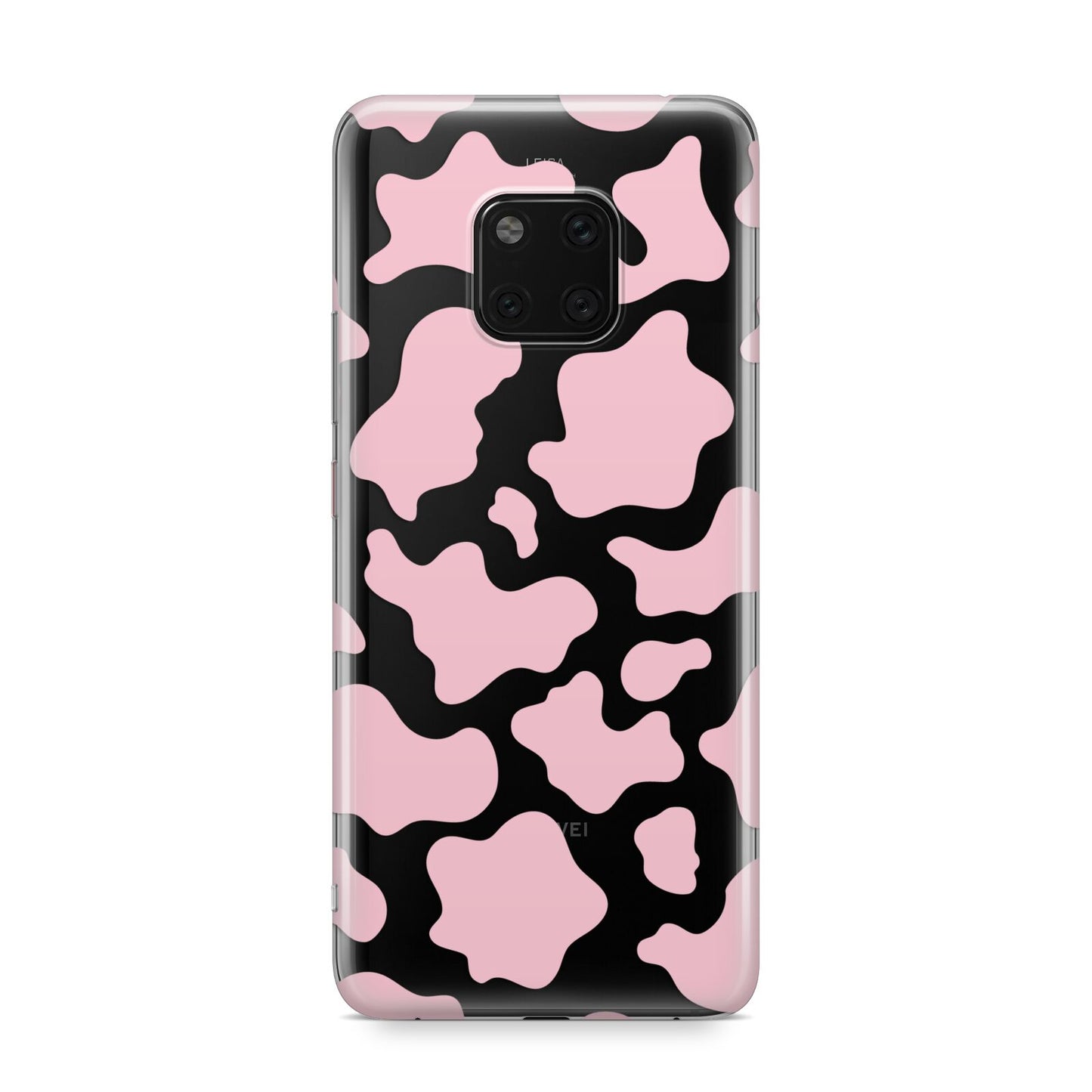 Pink Cow Print Huawei Mate 20 Pro Phone Case