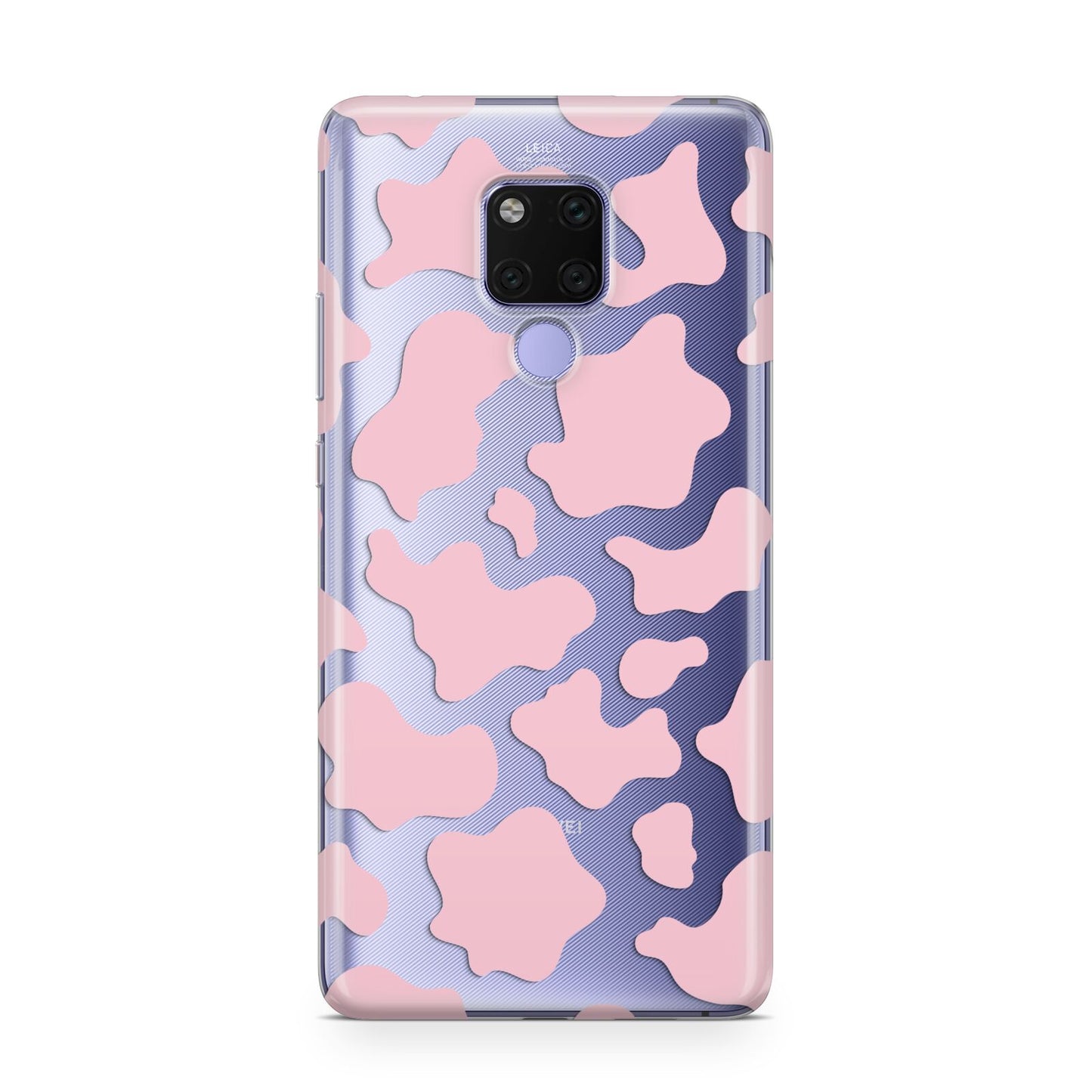 Pink Cow Print Huawei Mate 20X Phone Case