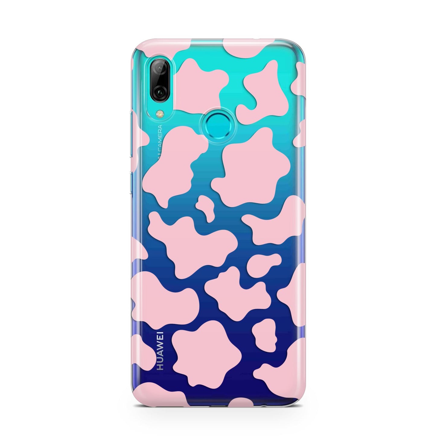 Pink Cow Print Huawei P Smart 2019 Case