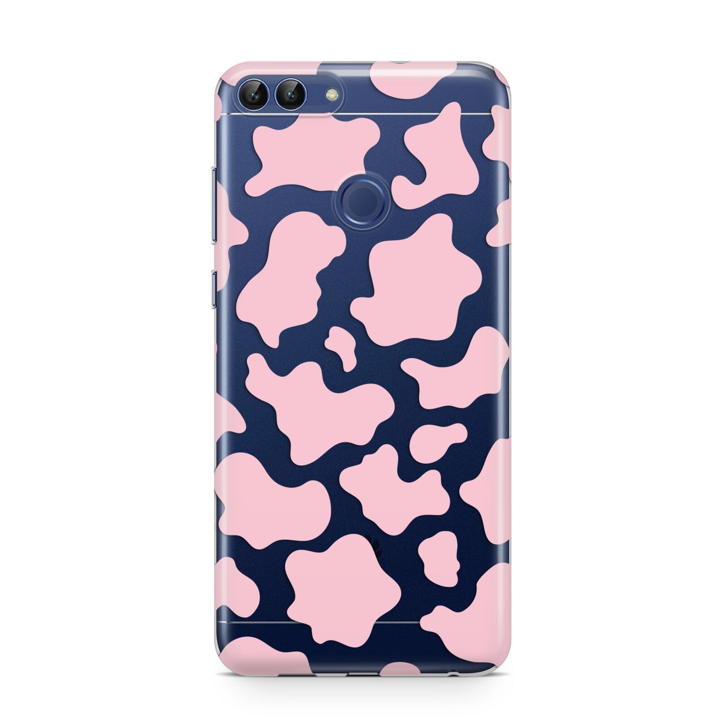 Pink Cow Print Huawei P Smart Case