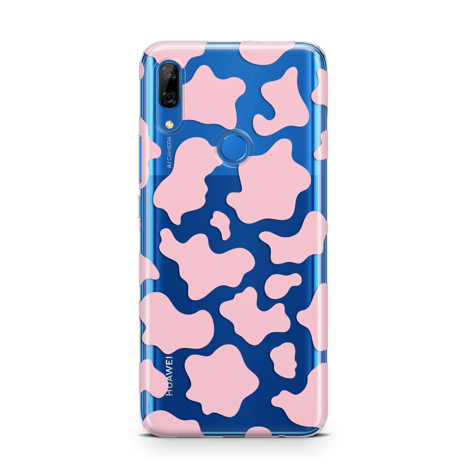 Pink Cow Print Huawei P Smart Z