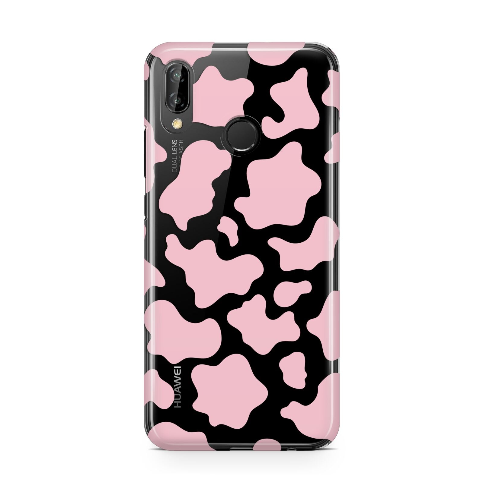 Pink Cow Print Huawei P20 Lite Phone Case