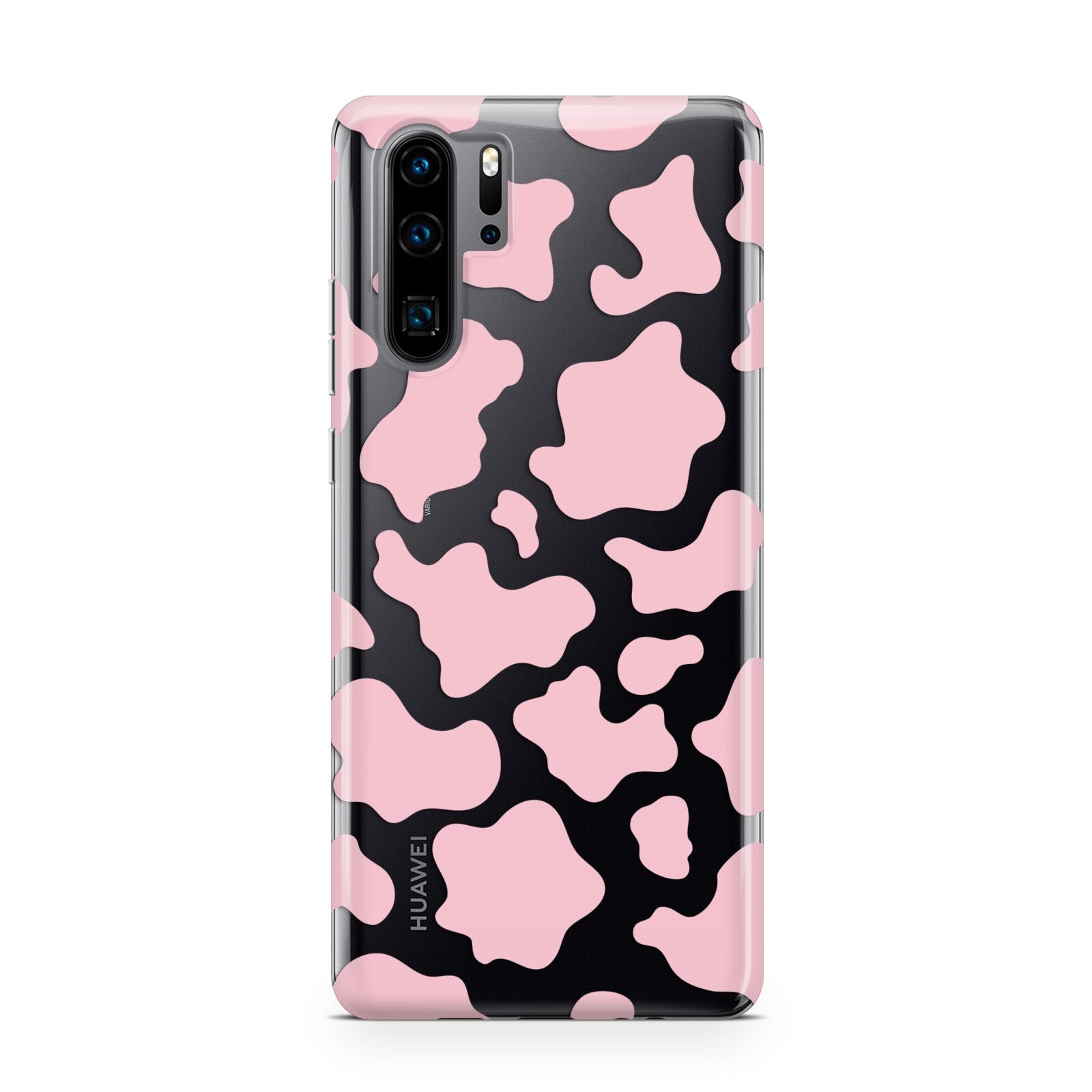 Pink Cow Print Huawei P30 Pro Phone Case