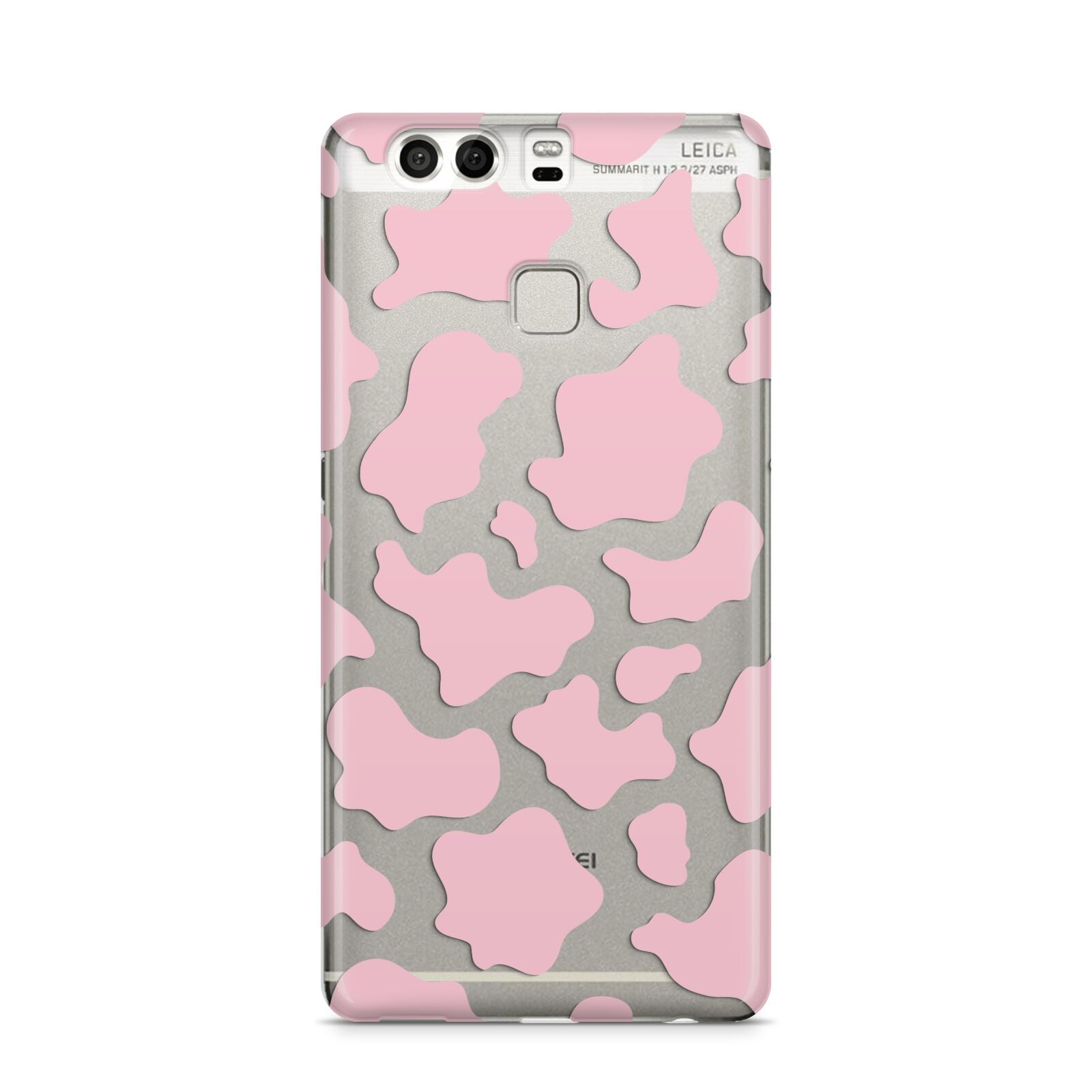 Pink Cow Print Huawei P9 Case