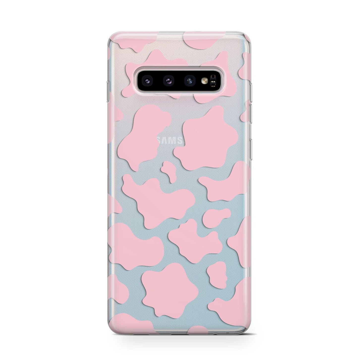 Pink Cow Print Protective Samsung Galaxy Case