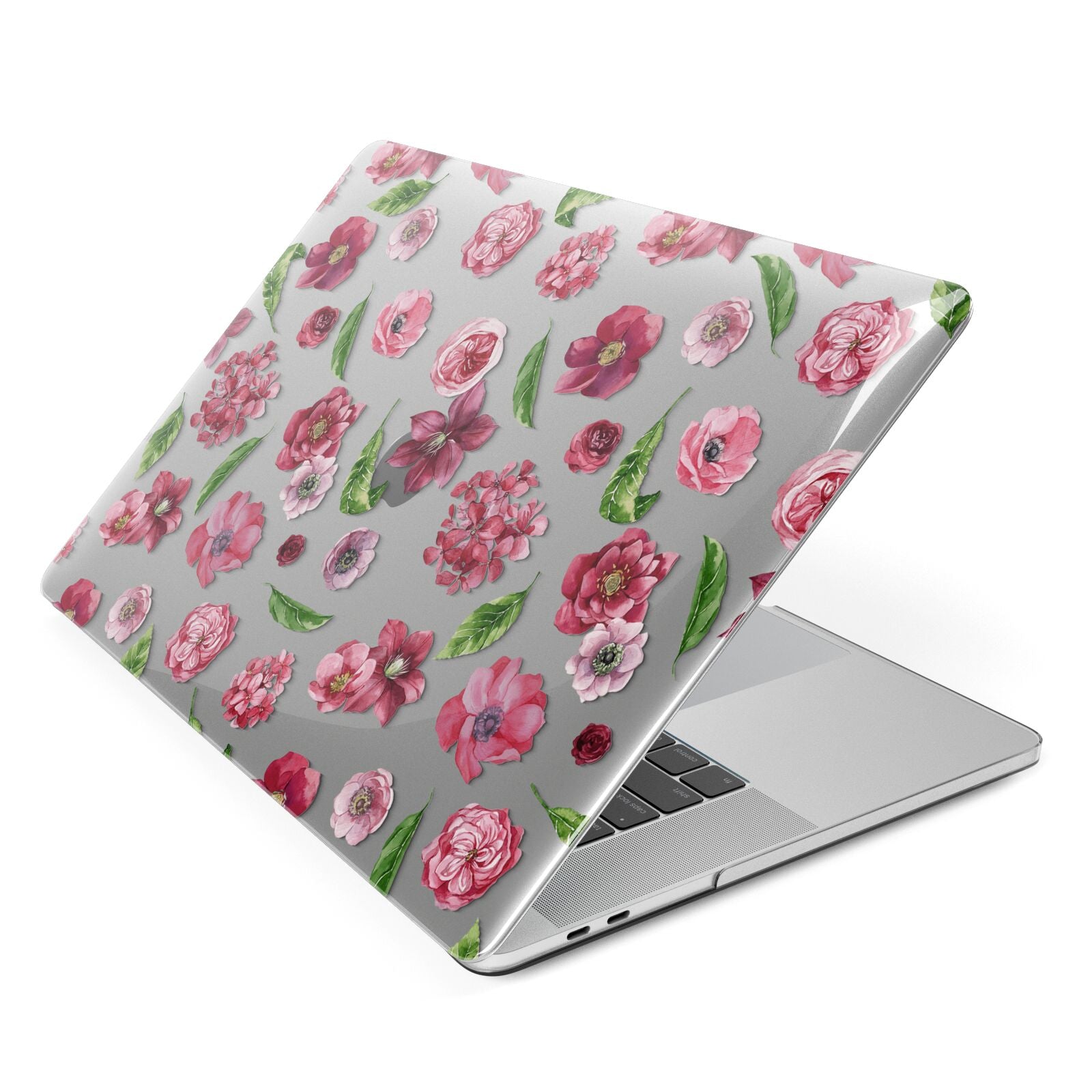 Pink Floral Macbook Case