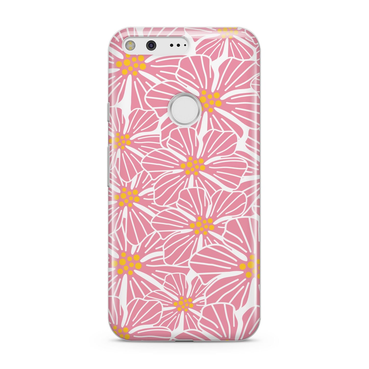 Pink Flowers Google Pixel Case