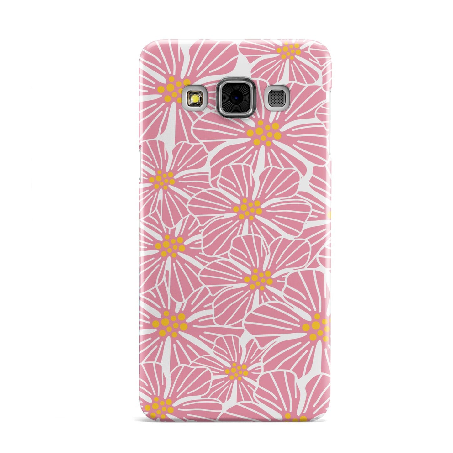 Pink Flowers Samsung Galaxy A3 Case