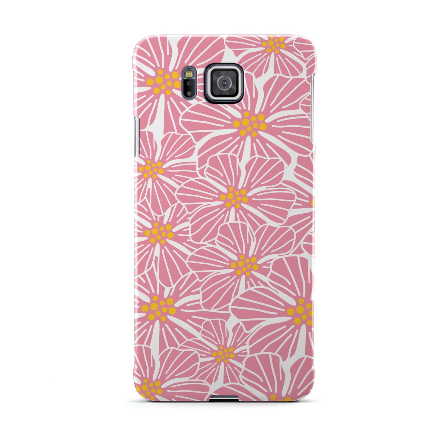 Pink Flowers Samsung Galaxy Alpha Case