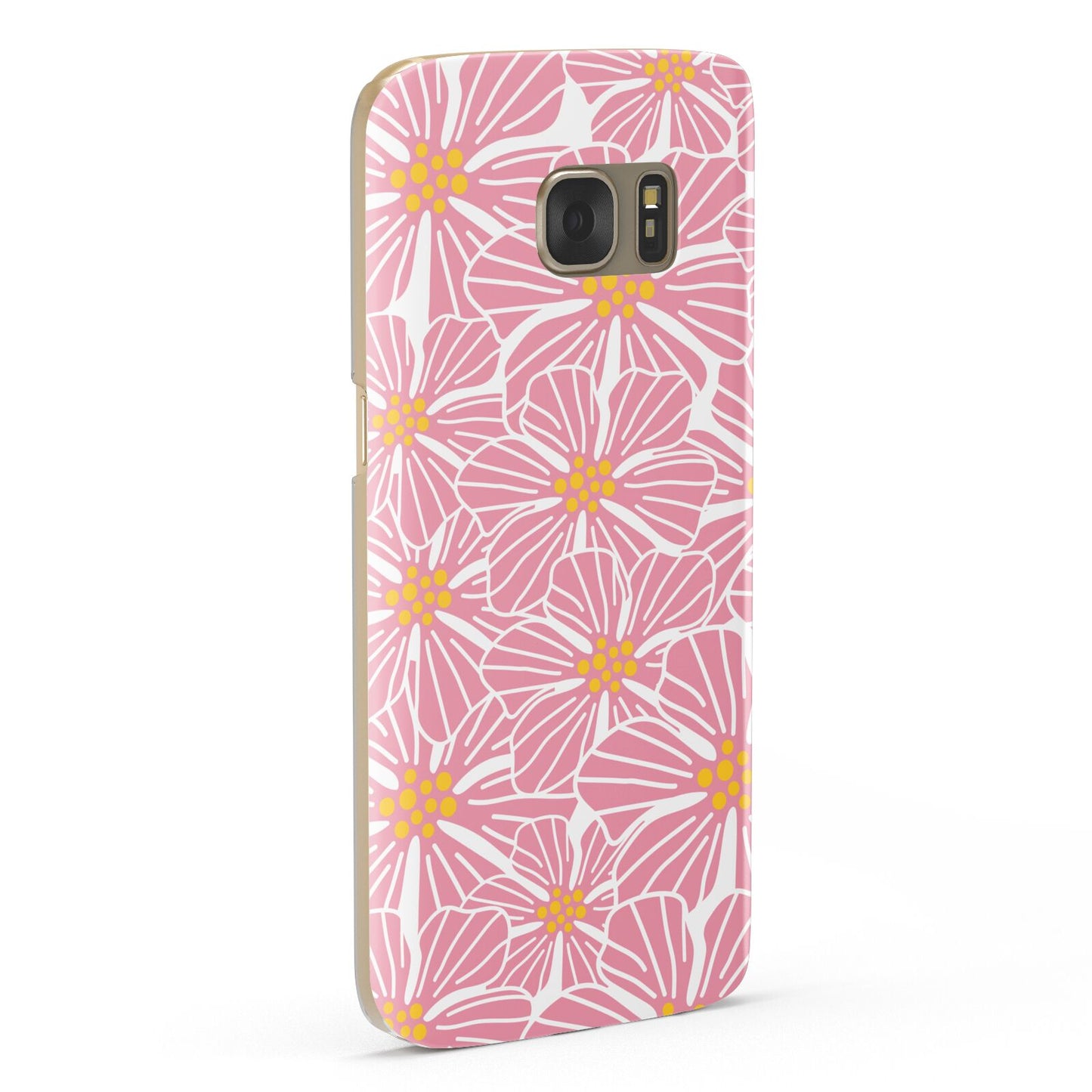 Pink Flowers Samsung Galaxy Case Fourty Five Degrees