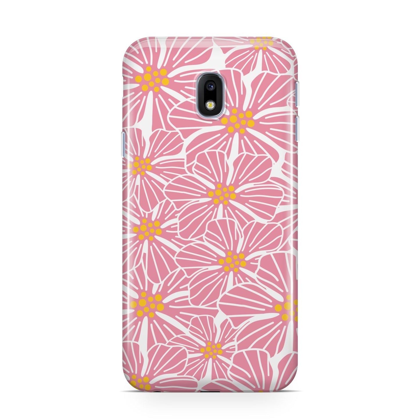 Pink Flowers Samsung Galaxy J3 2017 Case