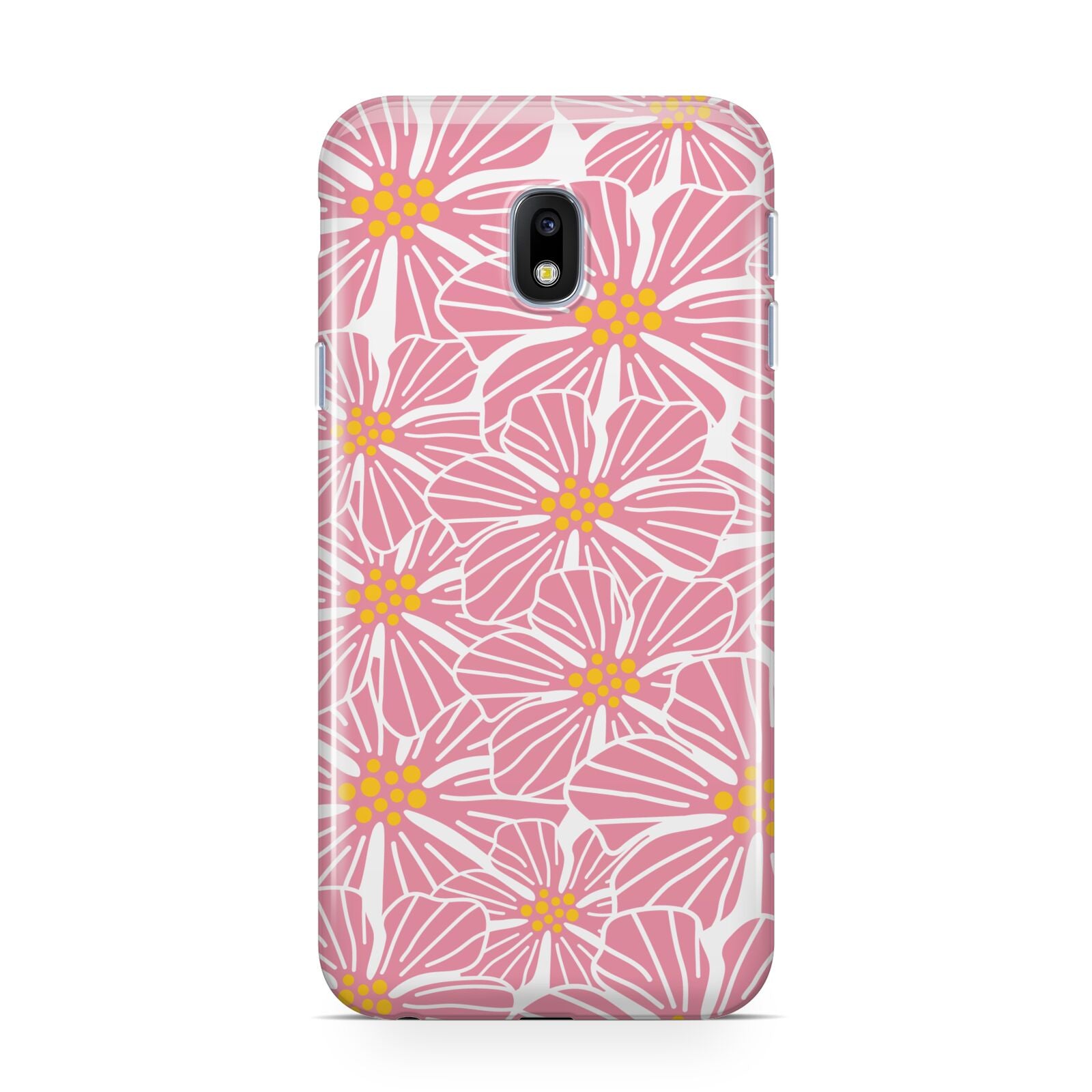 Pink Flowers Samsung Galaxy J3 2017 Case