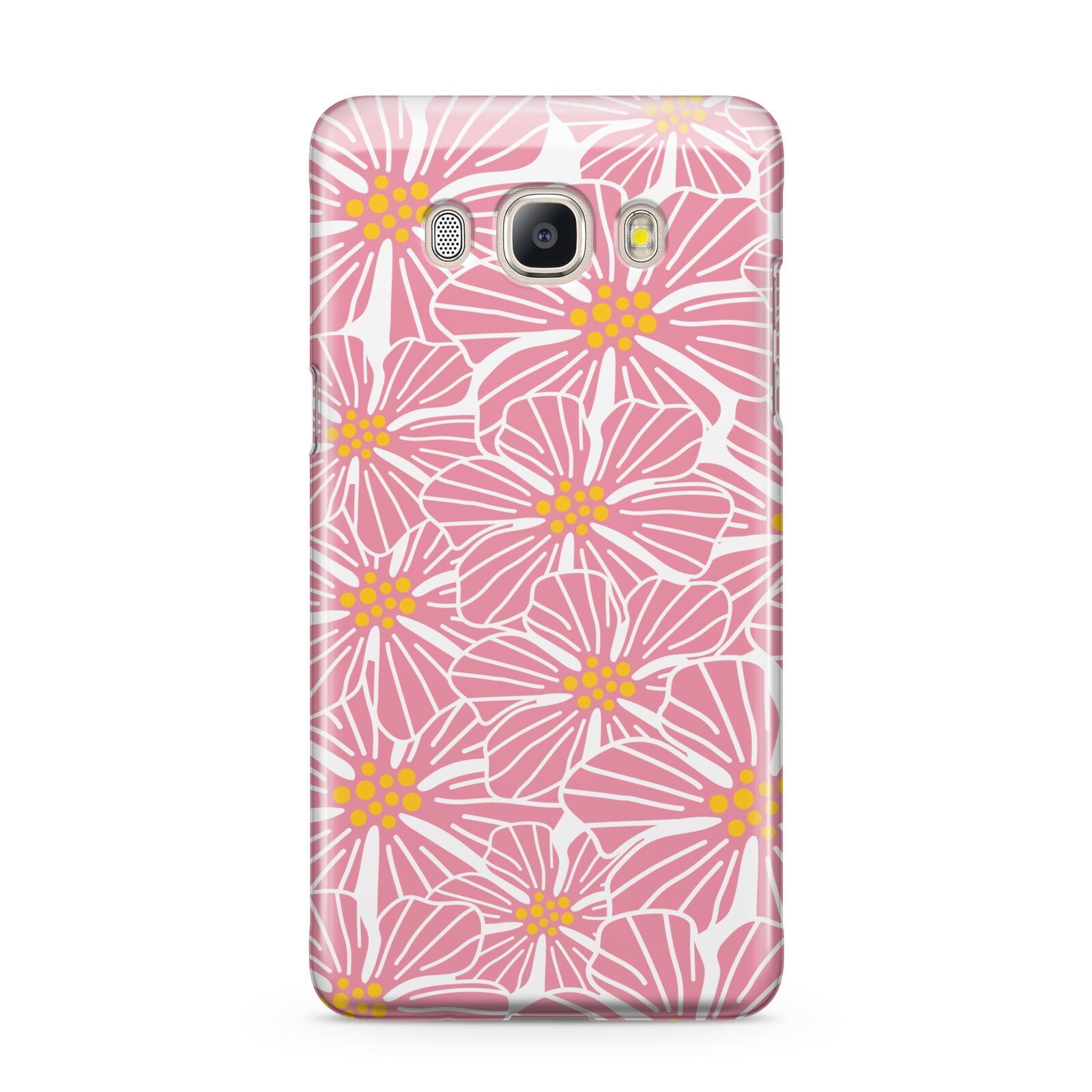 Pink Flowers Samsung Galaxy J5 2016 Case