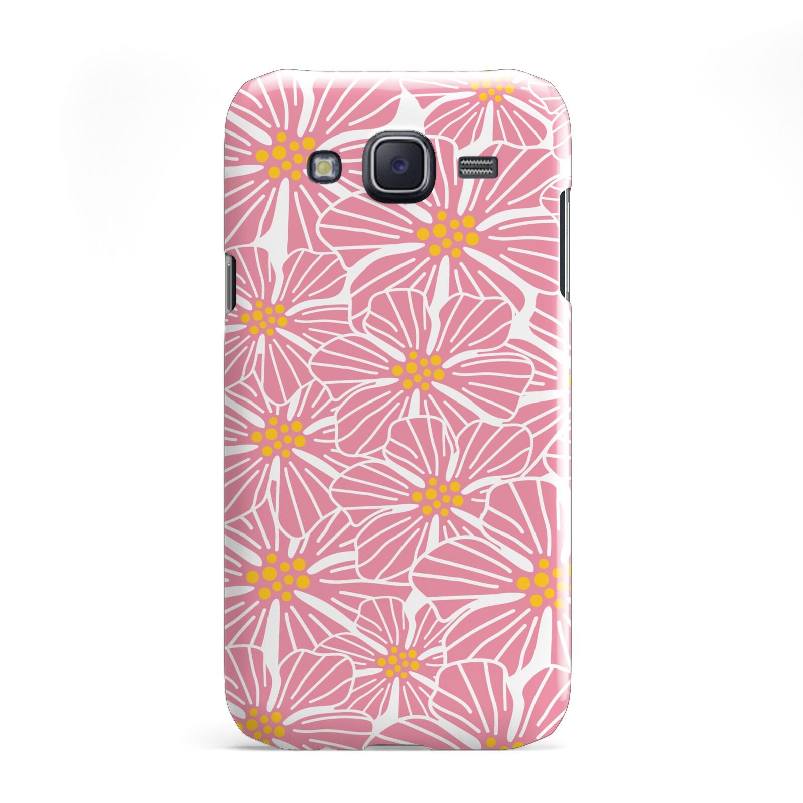 Pink Flowers Samsung Galaxy J5 Case