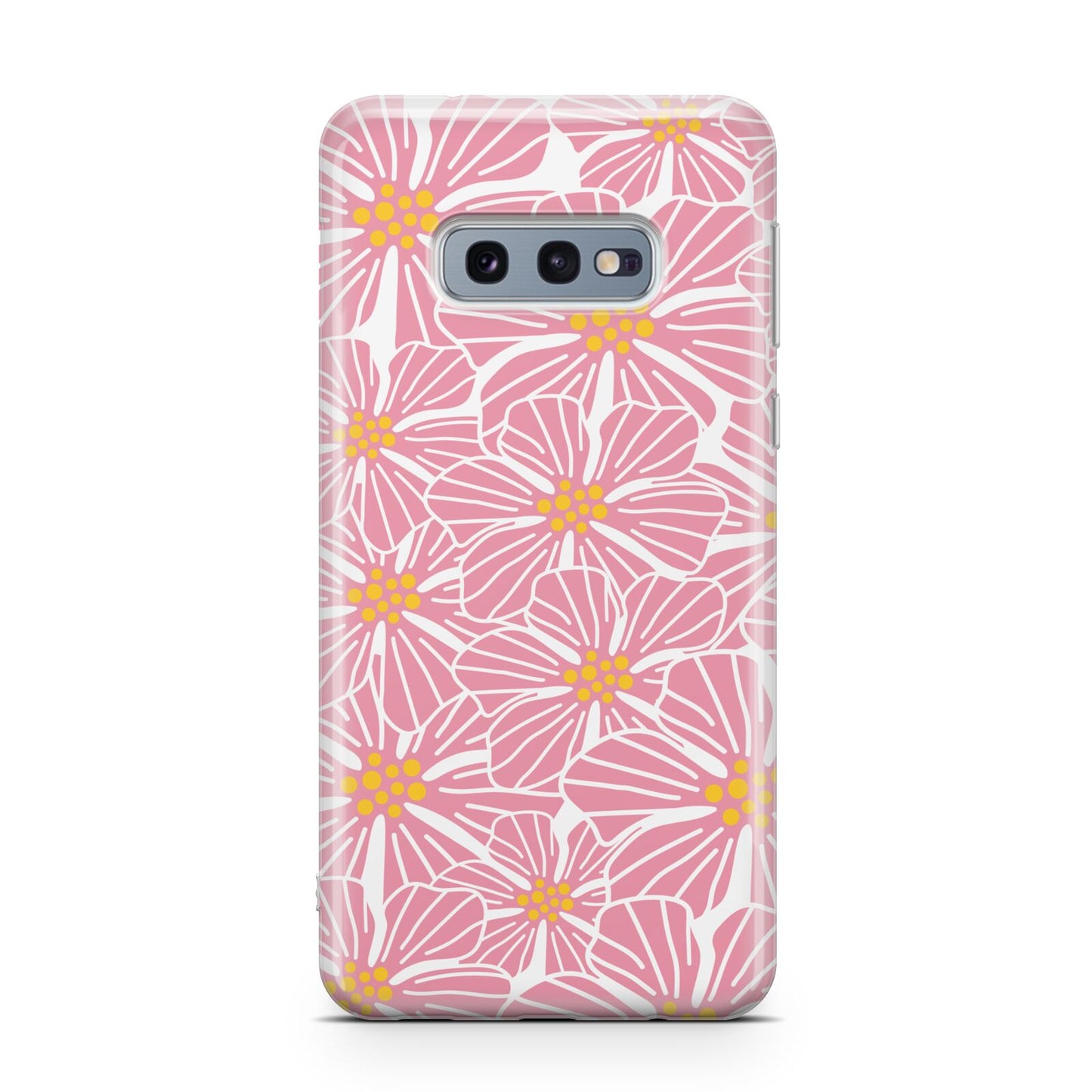 Pink Flowers Samsung Galaxy S10E Case