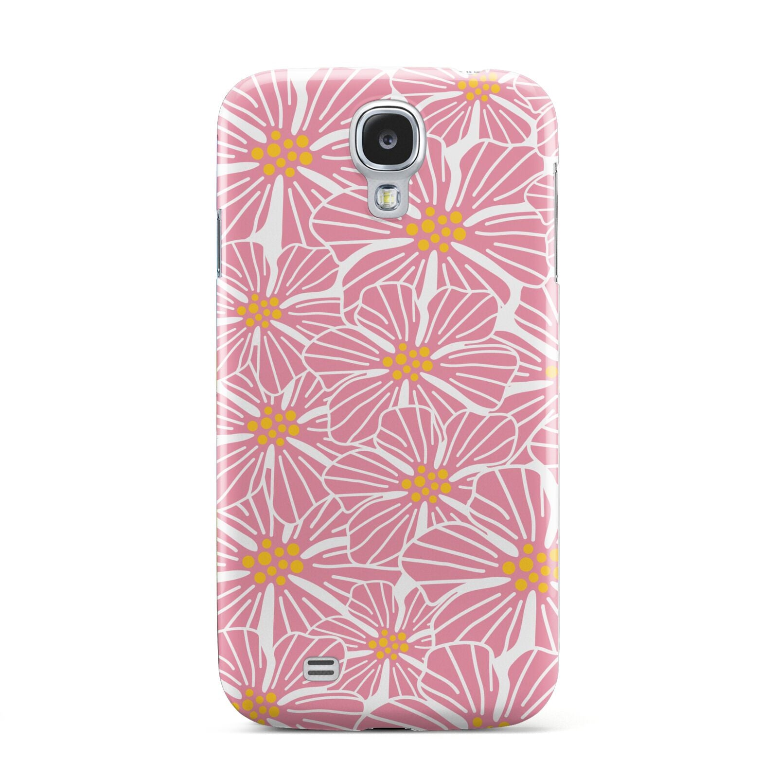 Pink Flowers Samsung Galaxy S4 Case