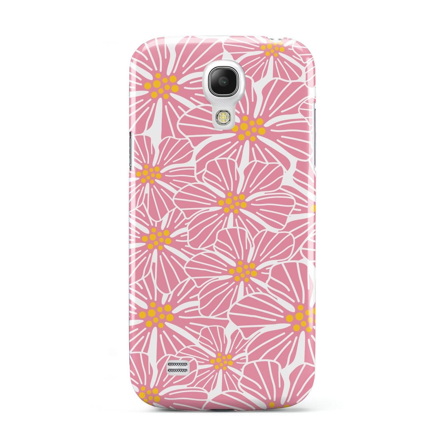 Pink Flowers Samsung Galaxy S4 Mini Case