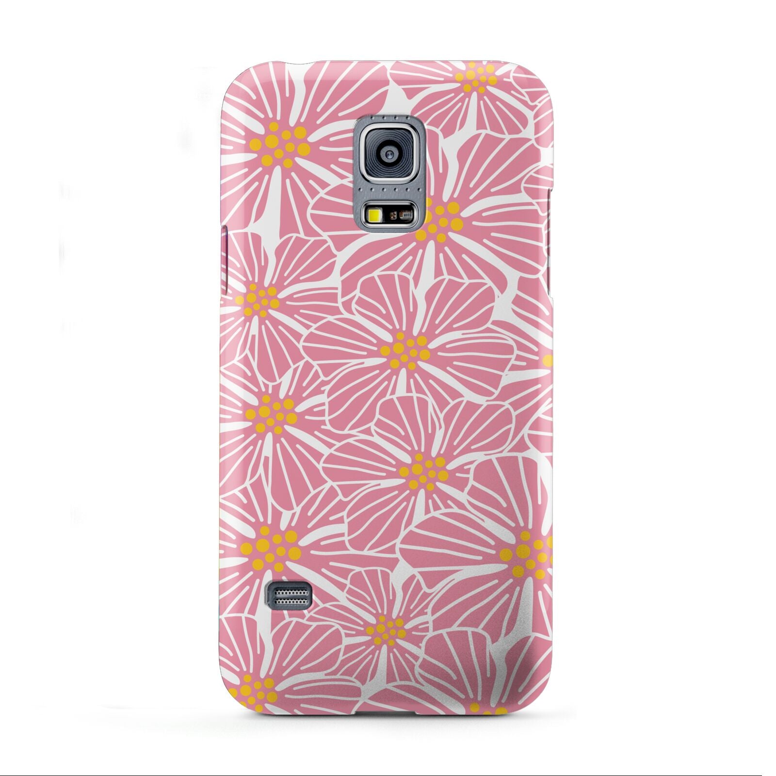 Pink Flowers Samsung Galaxy S5 Mini Case