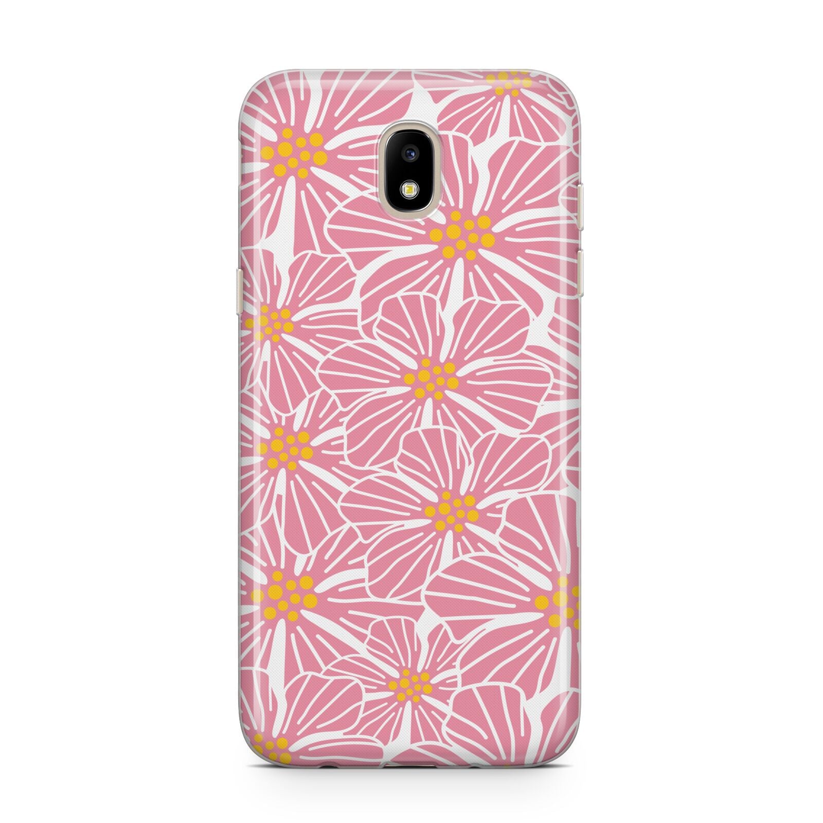 Pink Flowers Samsung J5 2017 Case