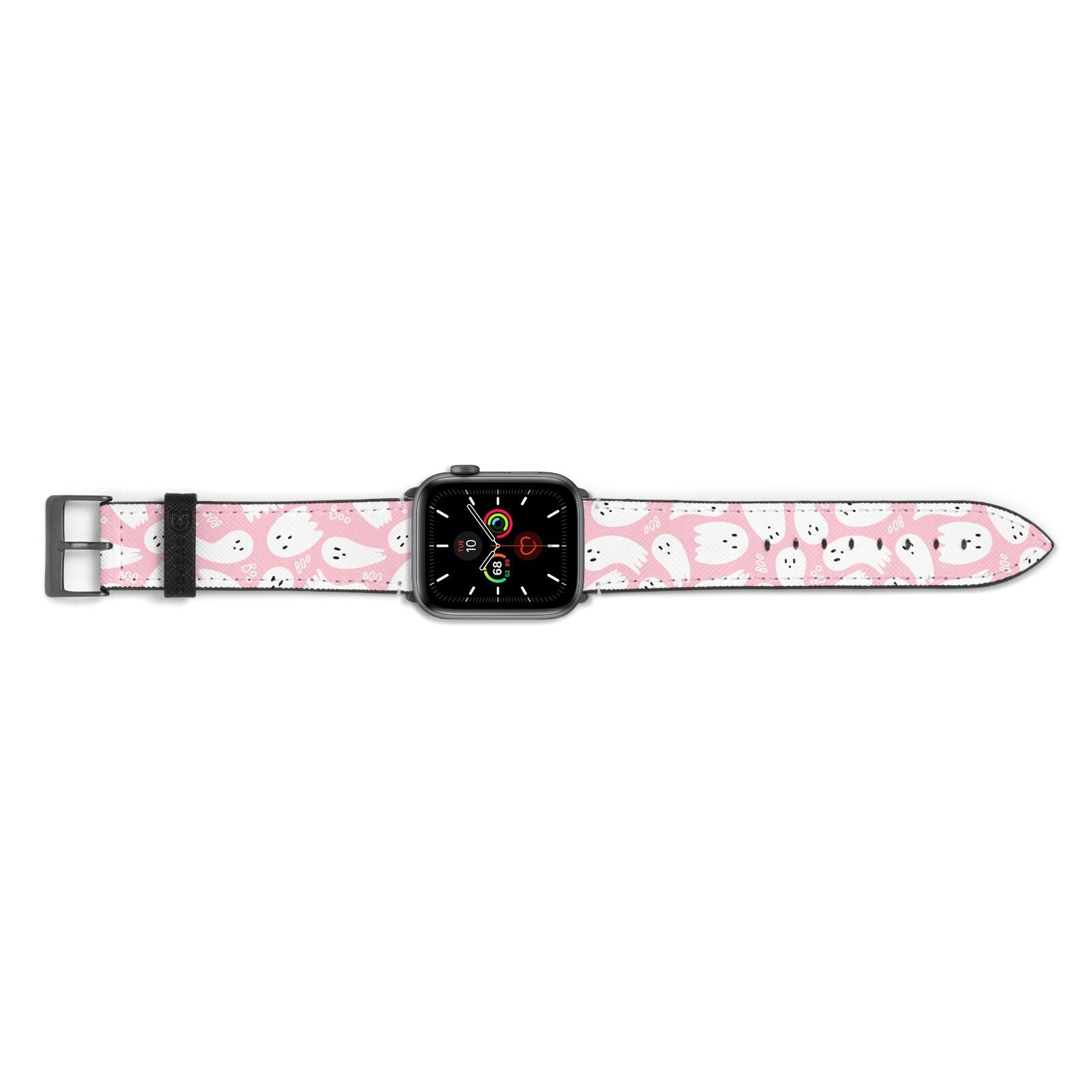 Pink Ghost Apple Watch Strap Landscape Image Space Grey Hardware