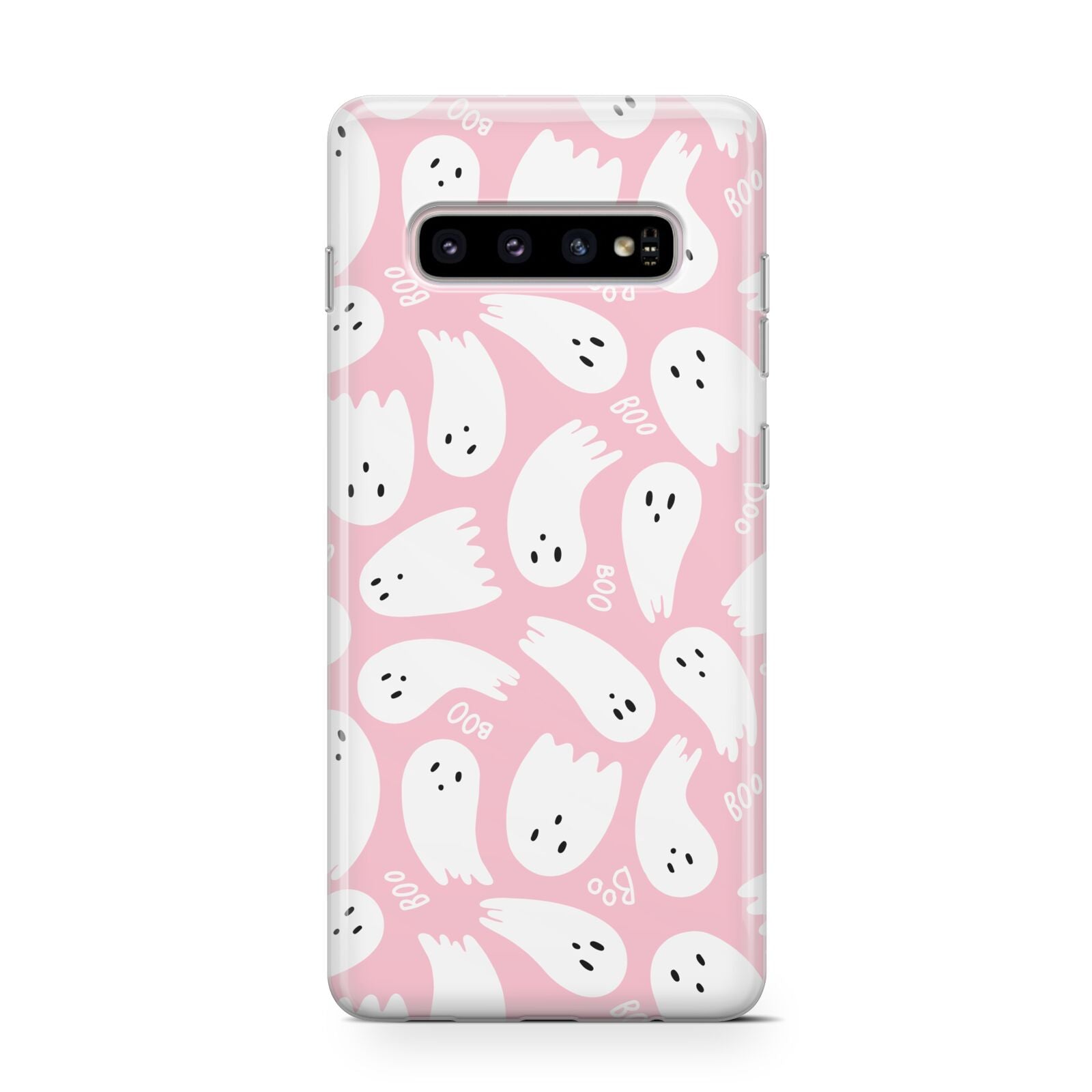 Pink Ghost Protective Samsung Galaxy Case