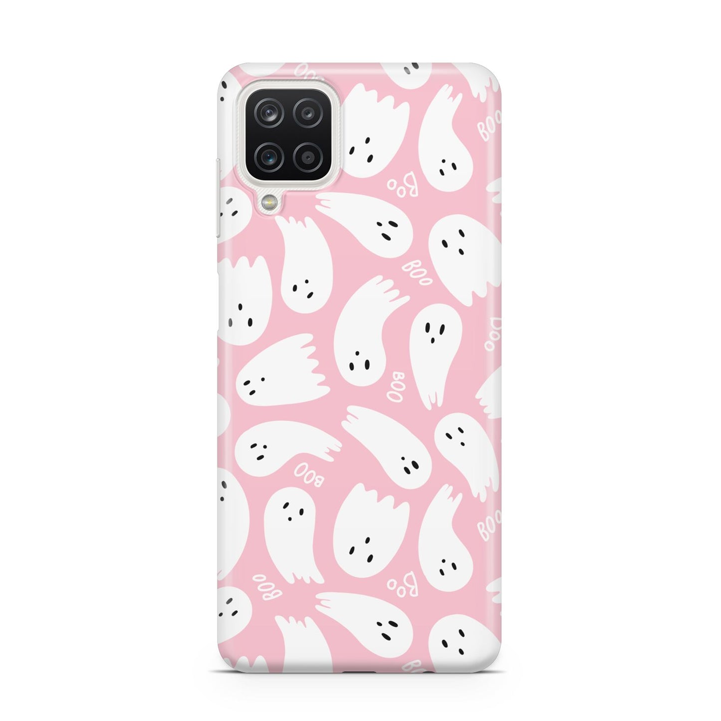 Pink Ghost Samsung A12 Case