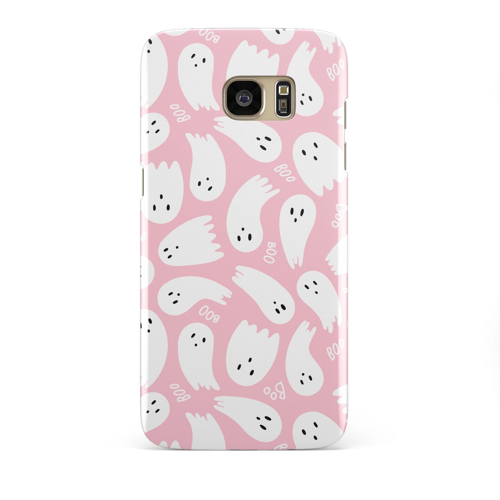 Pink Ghost Samsung Galaxy S7 Edge Case