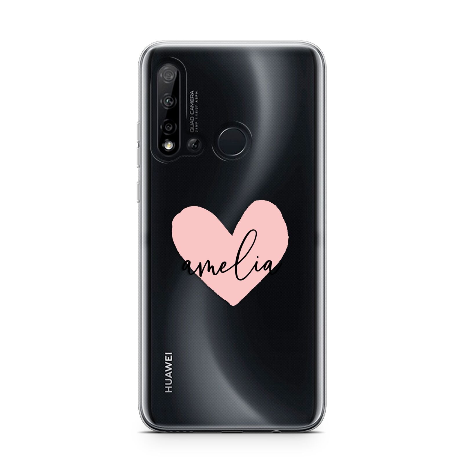 Pink Heart Sketch with Name Huawei P20 Lite 5G Phone Case