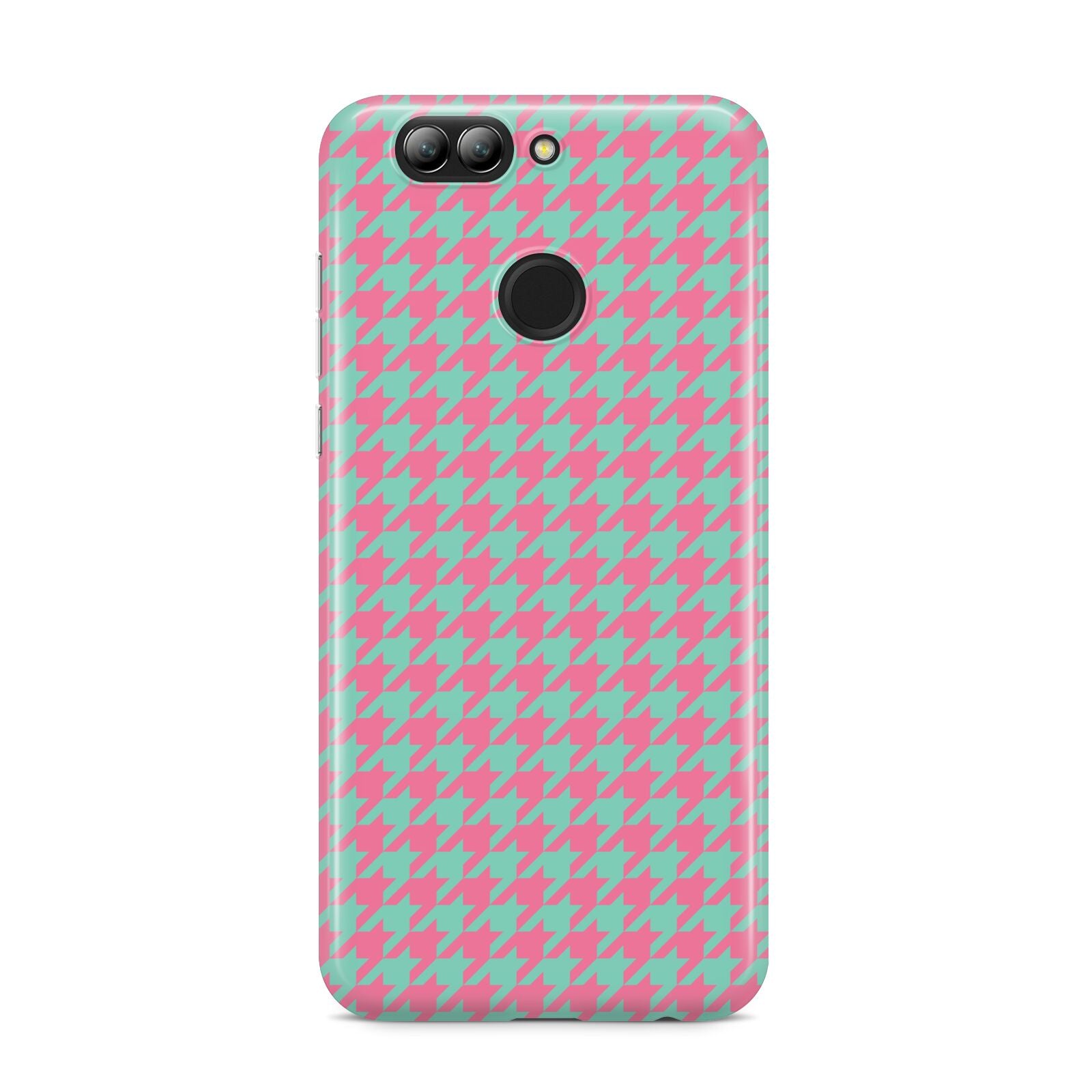 Pink Houndstooth Huawei Nova 2s Phone Case