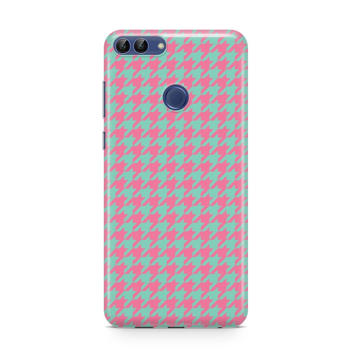 Pink Houndstooth Huawei P Smart Case