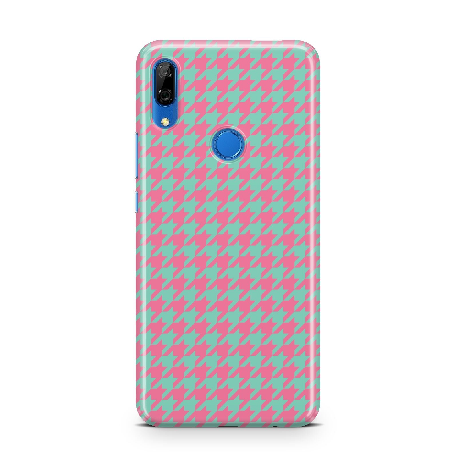 Pink Houndstooth Huawei P Smart Z