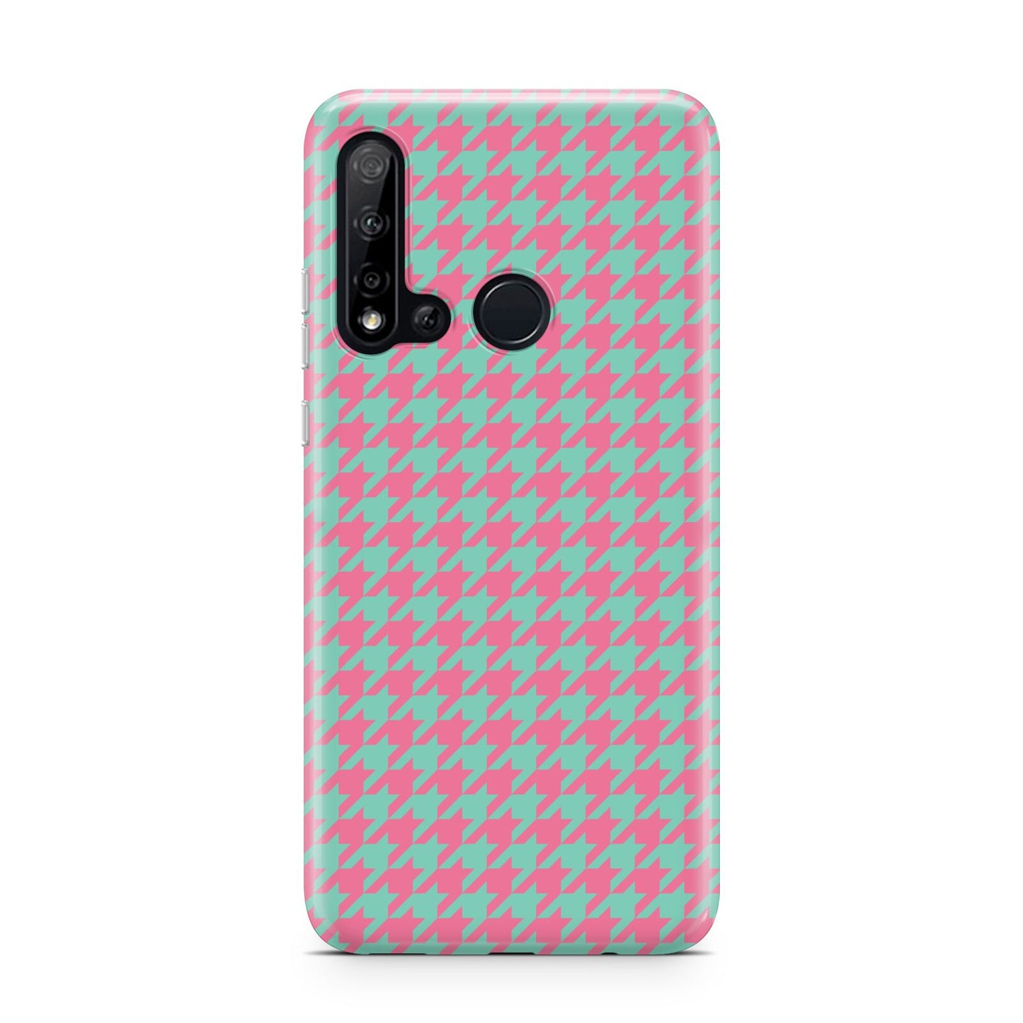 Pink Houndstooth Huawei P20 Lite 5G Phone Case