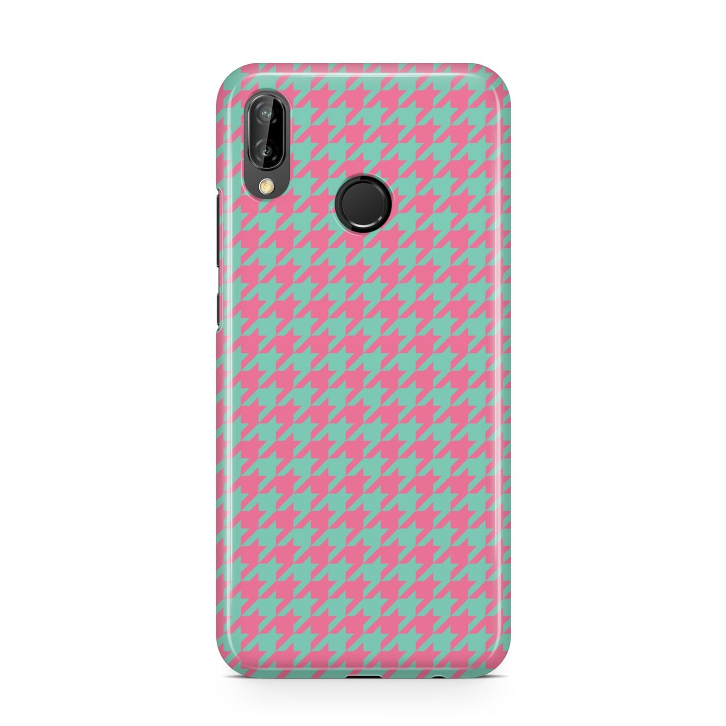 Pink Houndstooth Huawei P20 Lite Phone Case