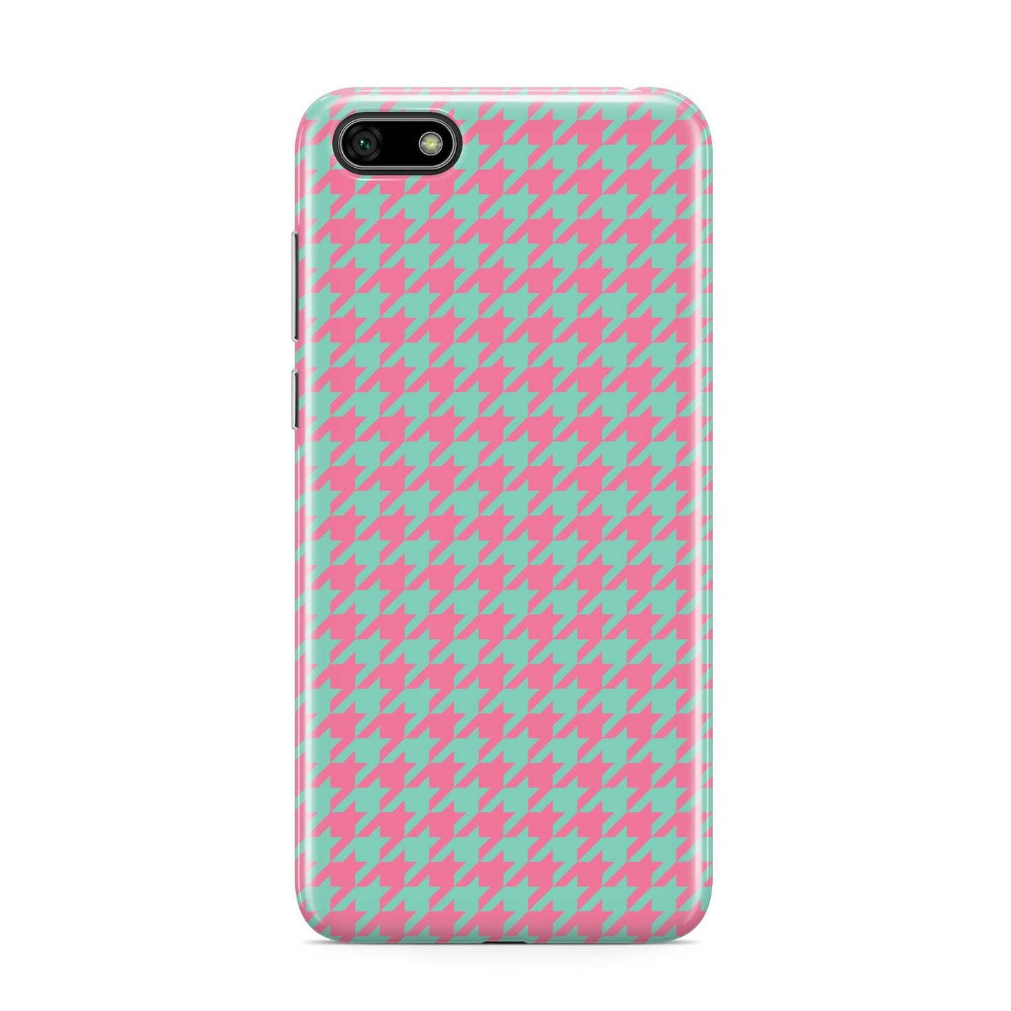 Pink Houndstooth Huawei Y5 Prime 2018 Phone Case