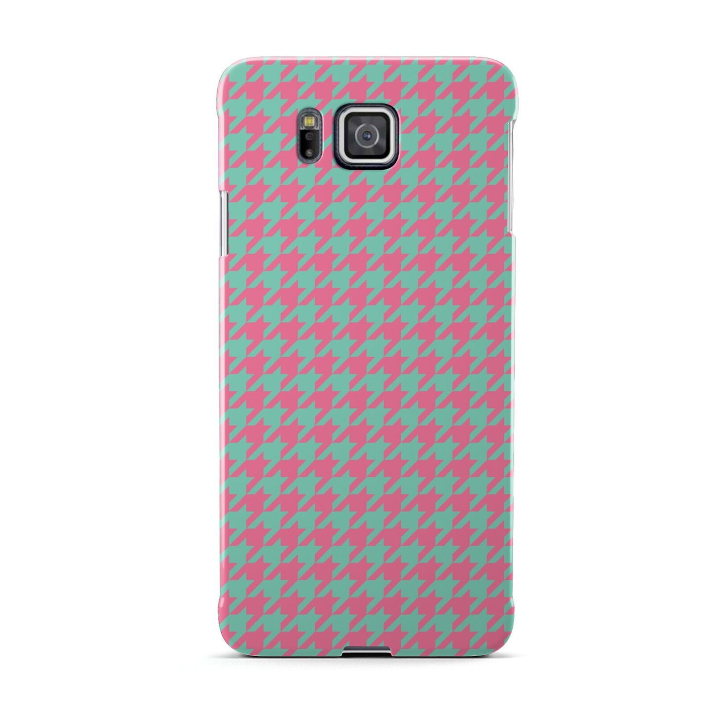 Pink Houndstooth Samsung Galaxy Alpha Case