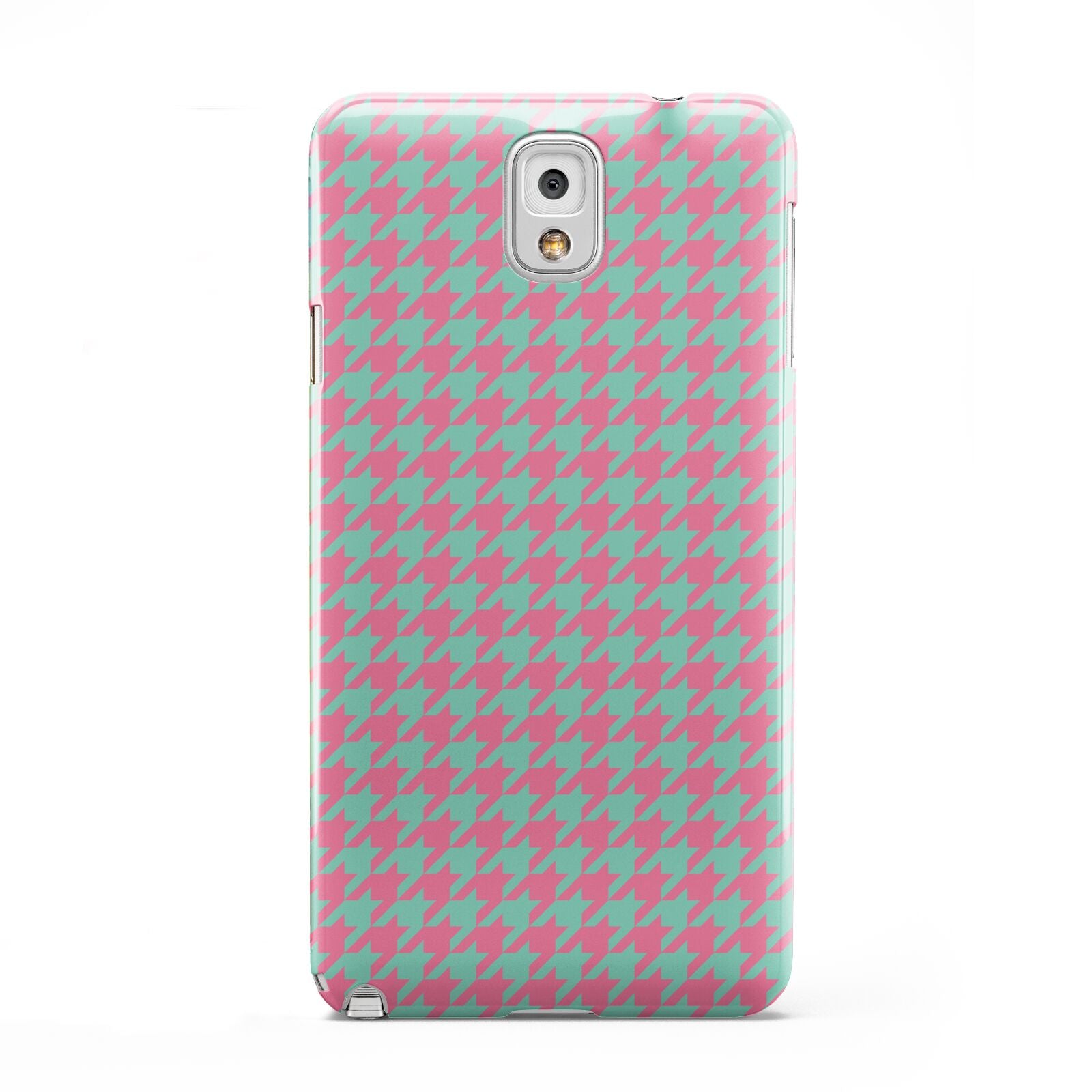 Pink Houndstooth Samsung Galaxy Note 3 Case
