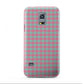 Pink Houndstooth Samsung Galaxy S5 Mini Case