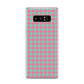 Pink Houndstooth Samsung Galaxy S8 Case