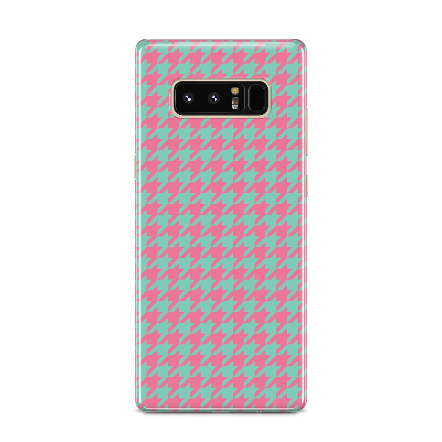 Pink Houndstooth Samsung Galaxy S8 Case