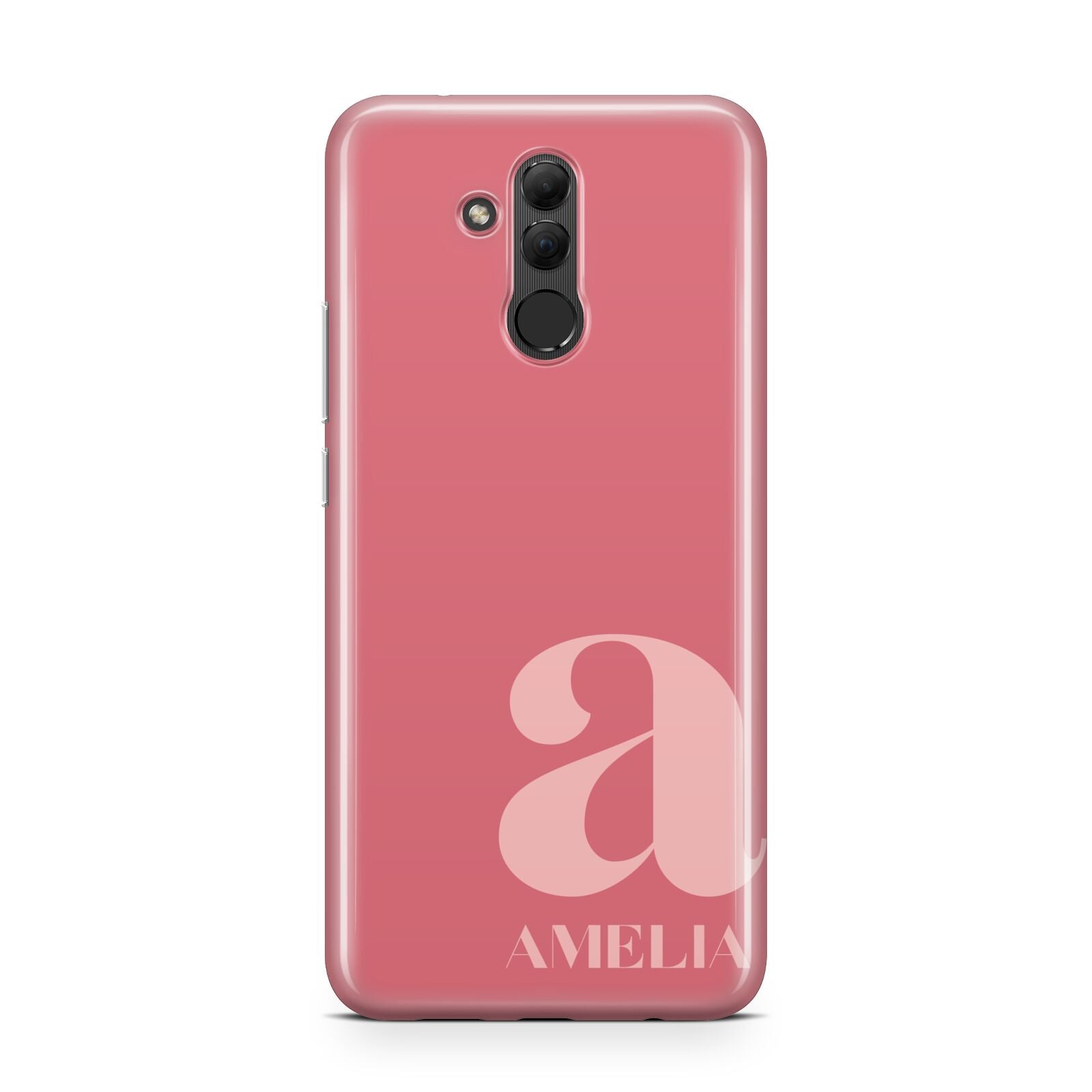 Pink Letter with Name Huawei Mate 20 Lite