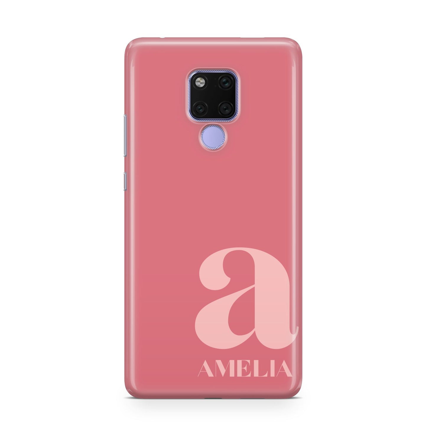 Pink Letter with Name Huawei Mate 20X Phone Case