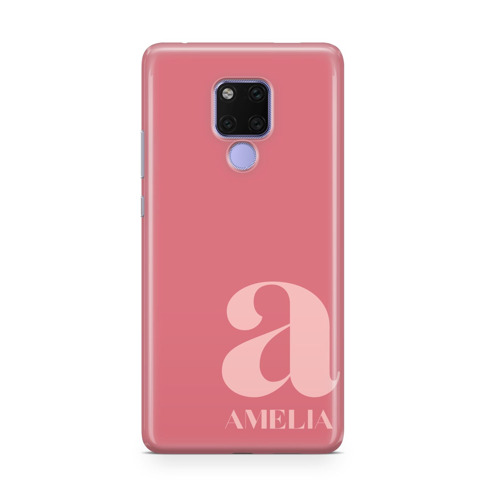 Pink Letter with Name Huawei Mate 20X Phone Case