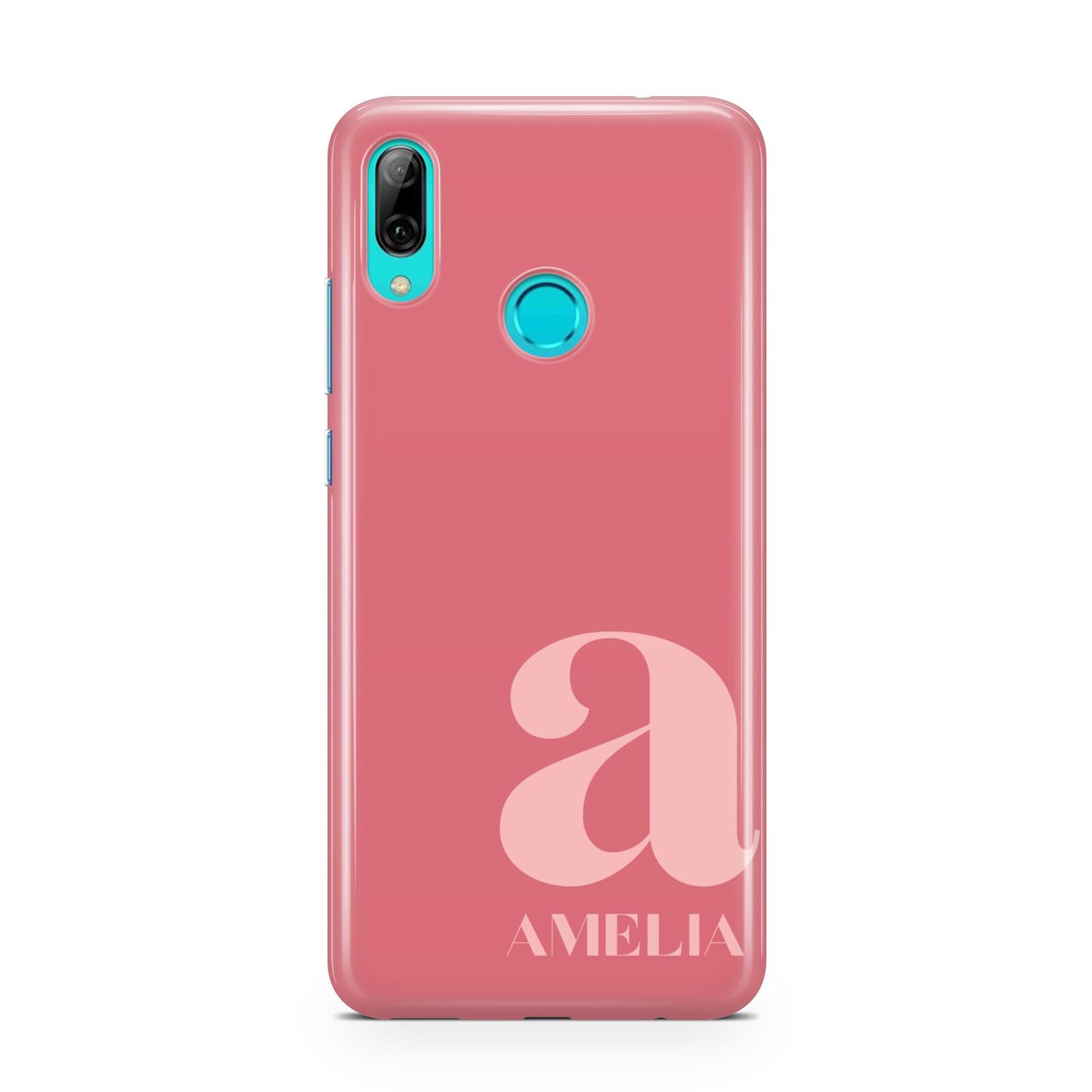 Pink Letter with Name Huawei P Smart 2019 Case