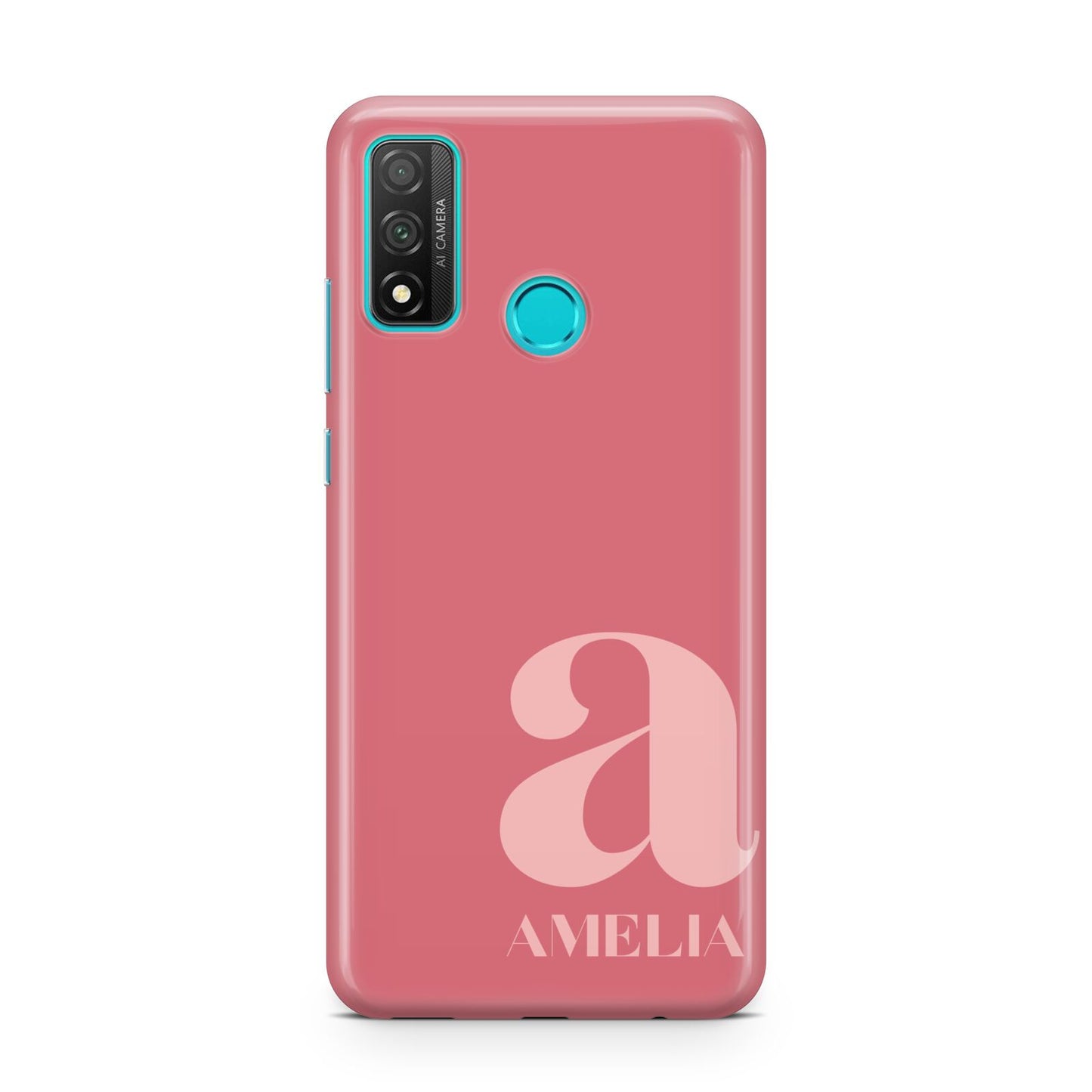 Pink Letter with Name Huawei P Smart 2020