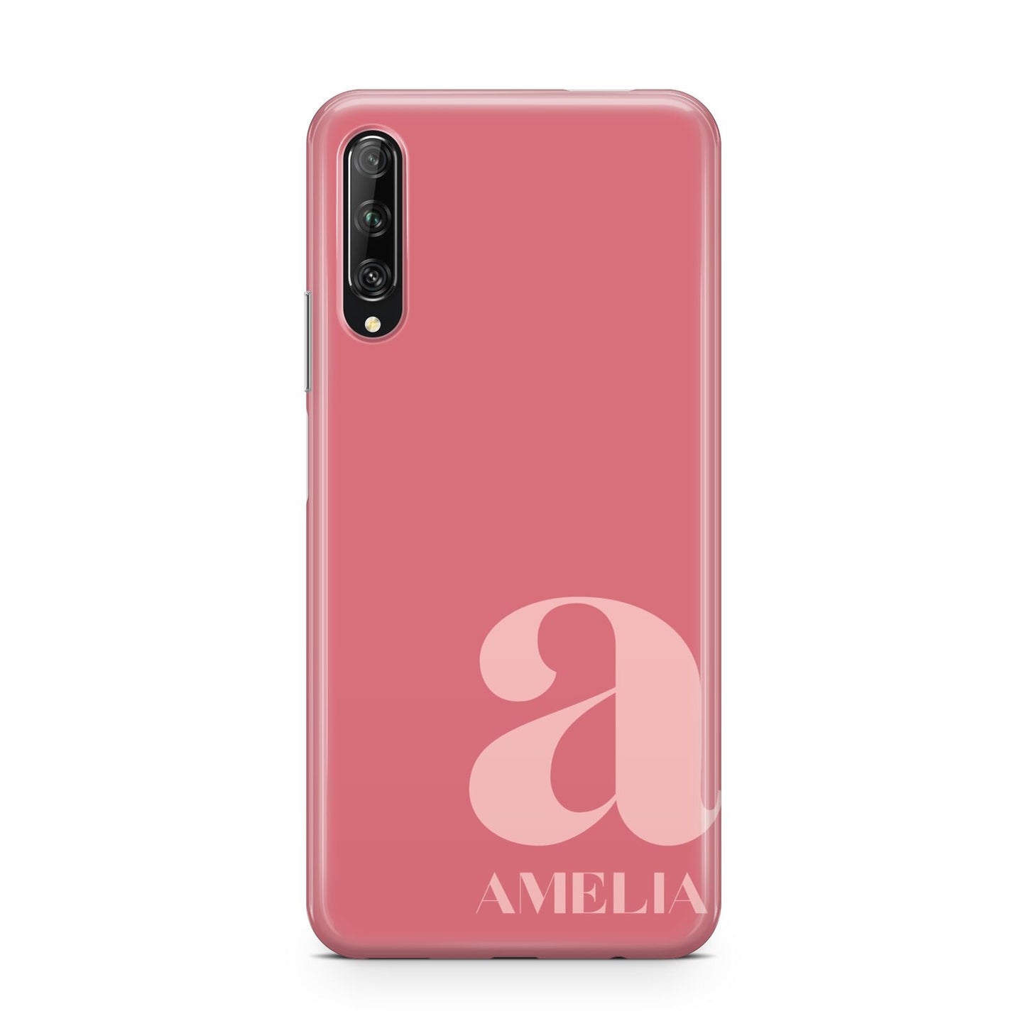 Pink Letter with Name Huawei P Smart Pro 2019