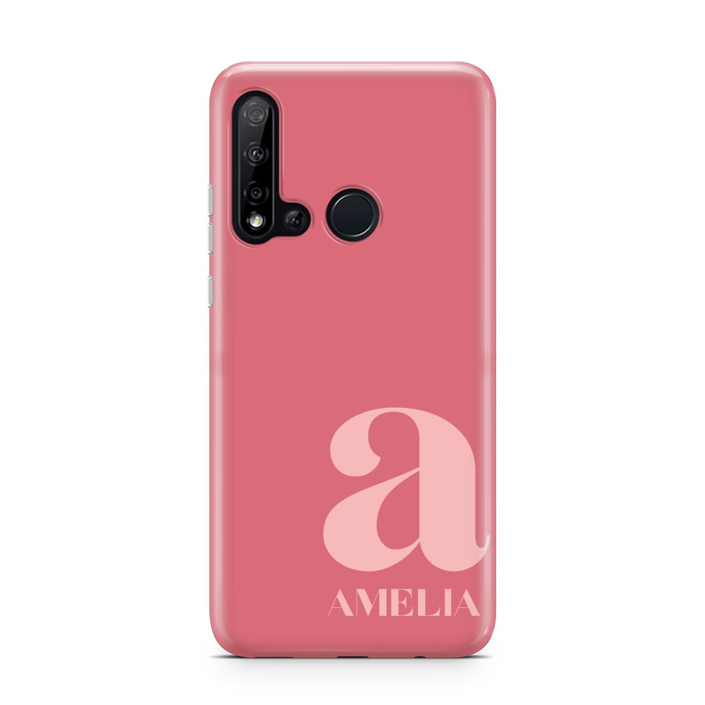 Pink Letter with Name Huawei P20 Lite 5G Phone Case