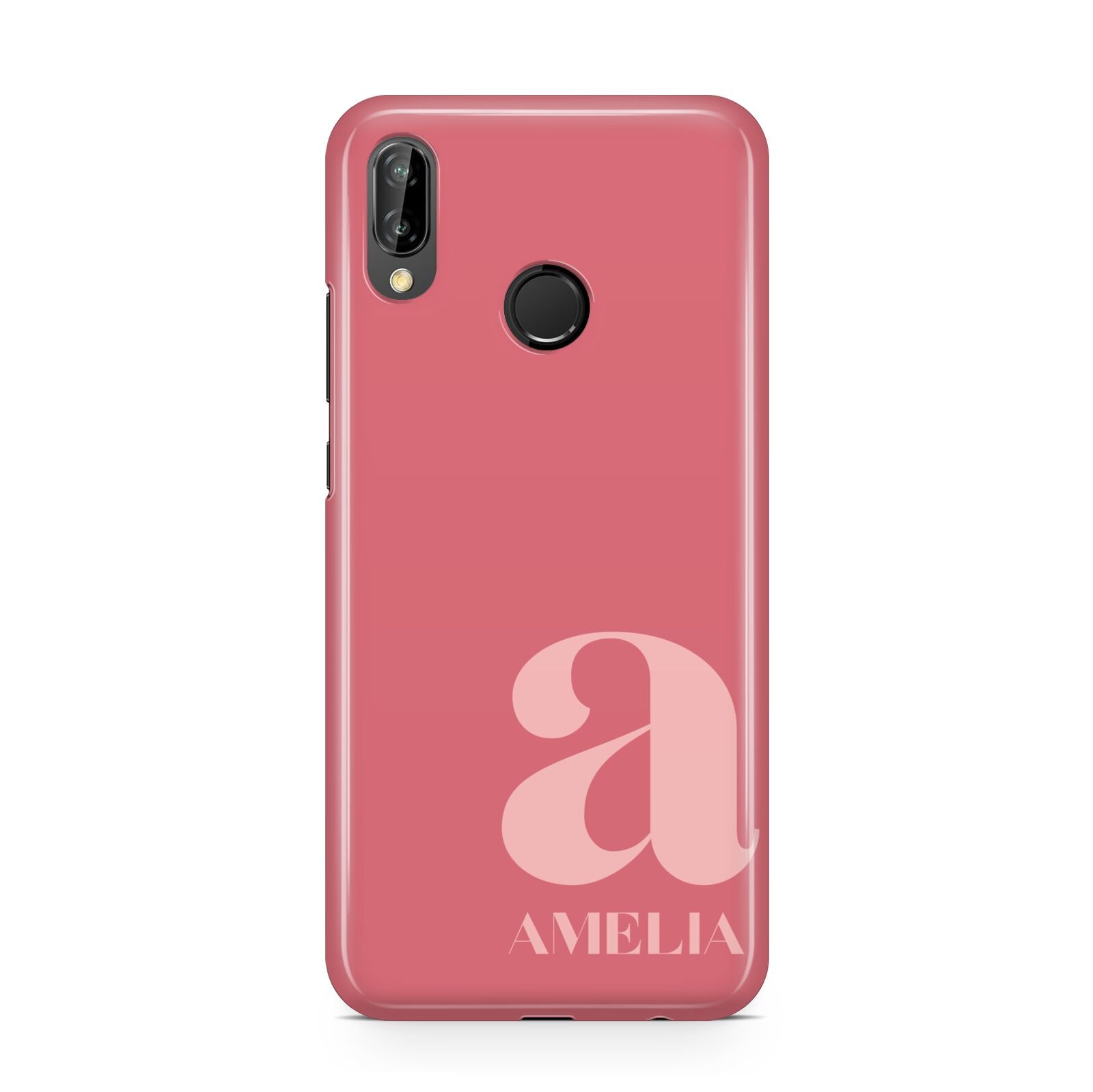 Pink Letter with Name Huawei P20 Lite Phone Case